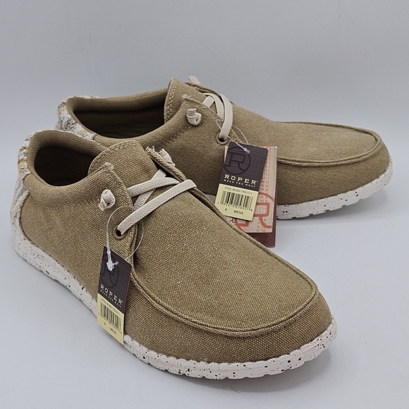 Roper men's hang loose 10 Eva mock Lace Up shoe size 8 - Picture 2 of 16